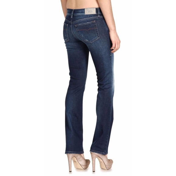 Diesel BOOTZEE Bootcut Regular Waist Slim Fit Jeans 0808T Medium 23/25 Nwt $198 - Picture 5 of 6